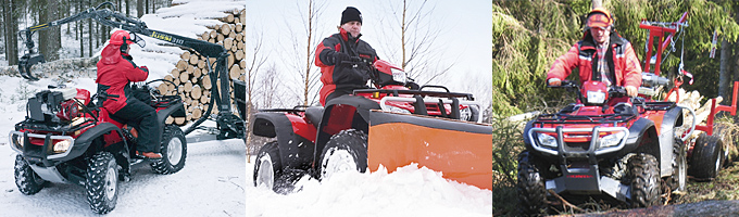Honda TRX500FE -kampanja 2